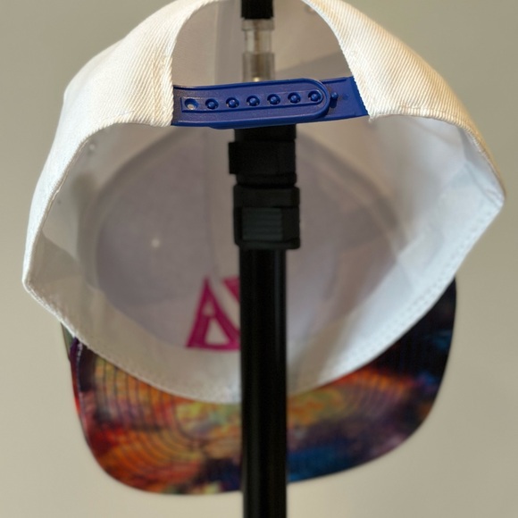 Limited Run Thick as Thieves Galactic Logo SnapBack cap!  White/Galaxy/Pink - Picture 4 of 5